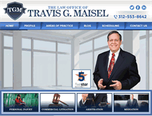 Tablet Screenshot of maisellaw.com